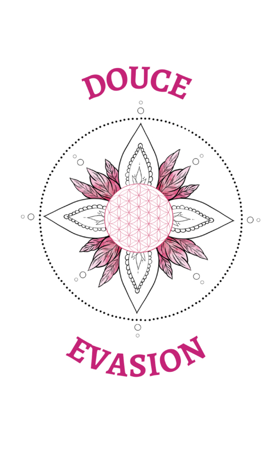 logo Douce Evasion, Katia van den Berg